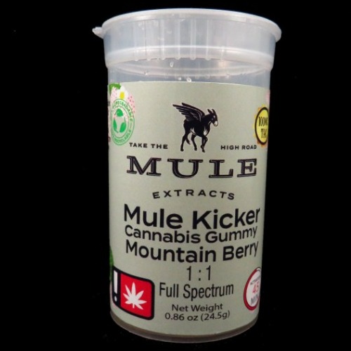 Mule - 100mg Kicker - Mountain Berry 1:1